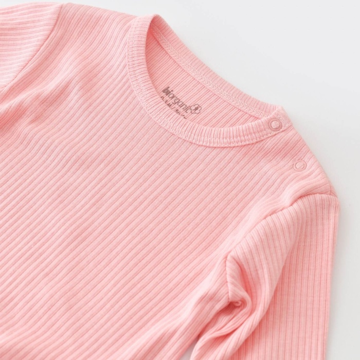 Bibaby Organik Body Relax Modal Pembe 18-24Ay