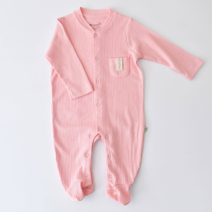 Bibaby Organik Tulum Relax Modal Pembe 6-9 Ay