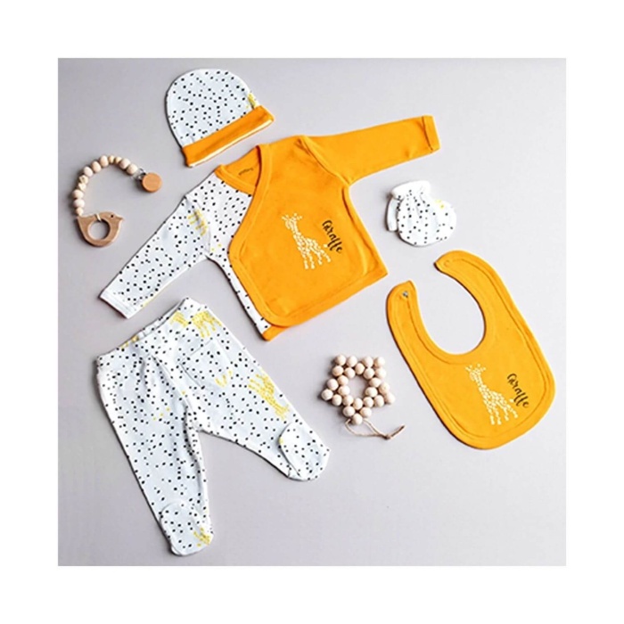 Tiffany Hastane Çıkışı 5li Giraffe Theme 0-3 Ay