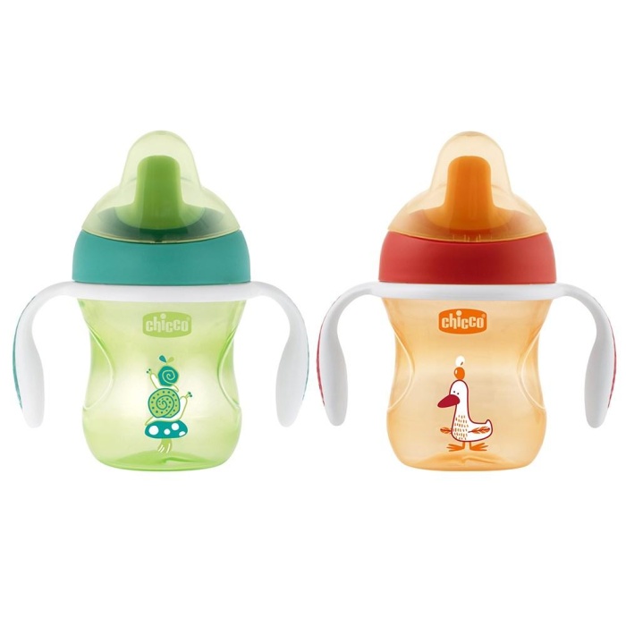 Chicco Yarı Yumuşak Uçlu Alıştırma Bardağı 6+ Ay Unisex