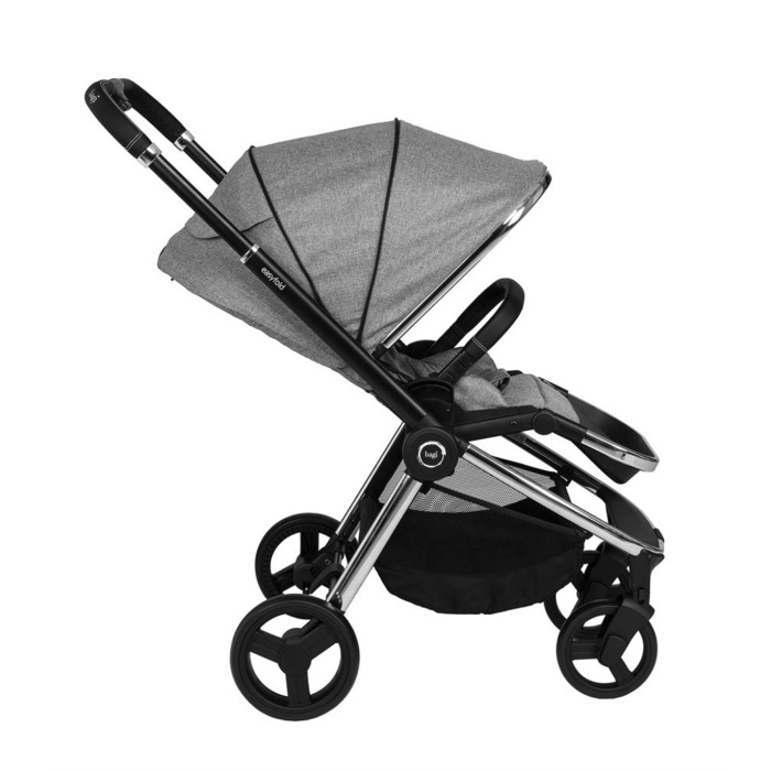 Bagi Easyfold 2 Capsul Travel Sistem Bebek Arabası Silver Grey