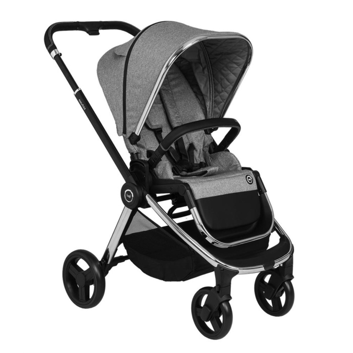 Bagi Easyfold 2 Capsul Travel Sistem Bebek Arabası Silver Grey