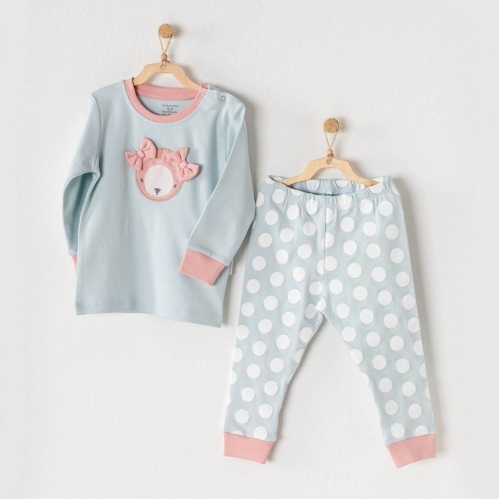 Andy Wawa Pijama Takımı Mint 4-5Yaş