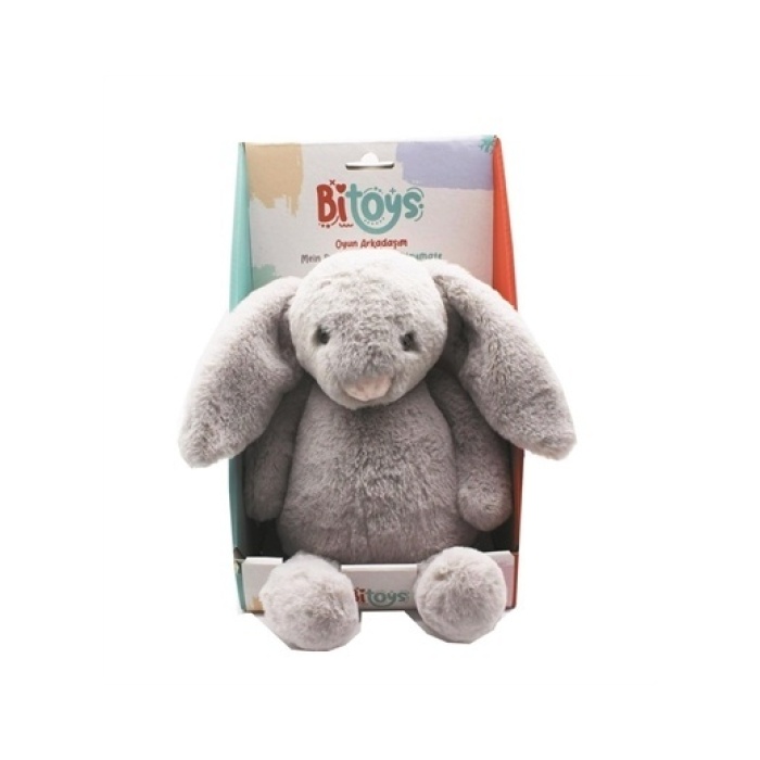 Bibaby Oyun Arkadaşım Tavşan Bitoys Gri