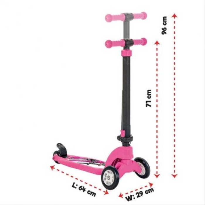 Pilsan Adventure Scooter Kırmızı