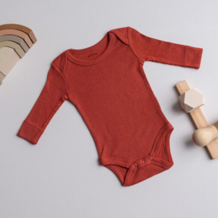 Tiffany Body Uzun Kol Ecofriends Theme Bordo 12-18Ay
