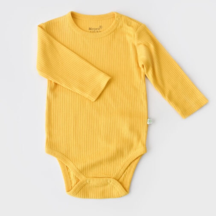 Bibaby Organik Body Relax Modal Sarı 6-9 Ay