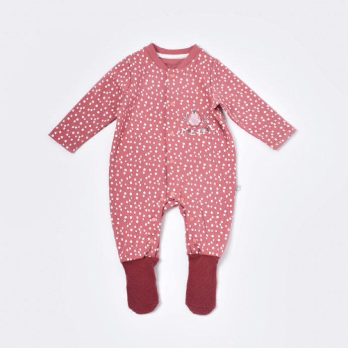 Bibaby Organik Tulum Çoraptolon Little Love Rose Dry 3-6 Ay