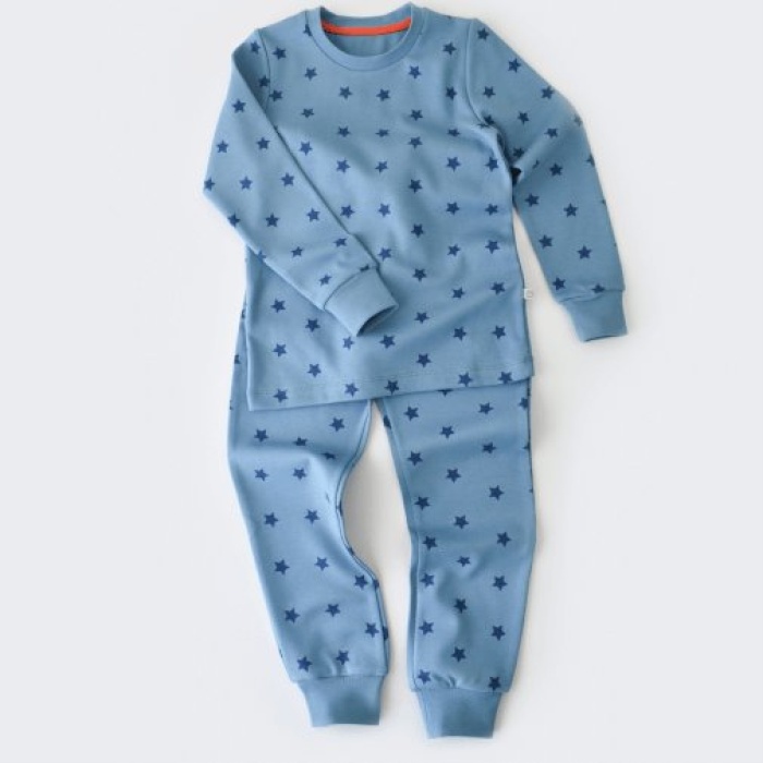 Bibaby Pijama Takımı Starry Nights İndigo 4-5Yaş
