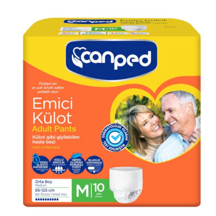 Canped Emici Külot 10Lu M Beden