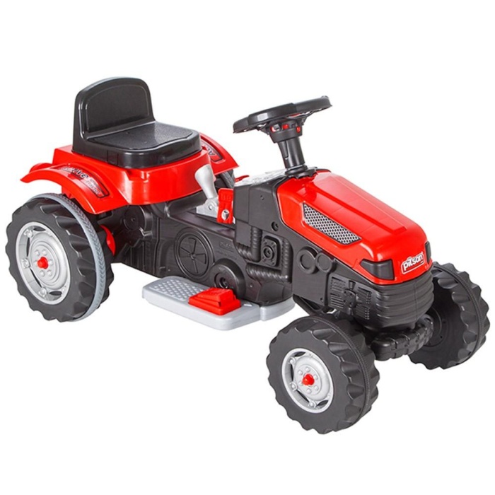 Pilsan Active Akülü Traktör 6 Volt Kırmızı