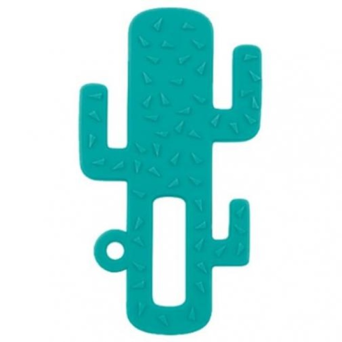 OiOi Kaktüs Diş Kaşıyıcı 3+ Ay Aqua Green