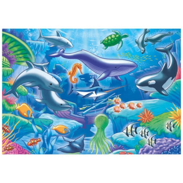 KS Games Life İn The Ocean Jumbo Puzzle 12 Parça
