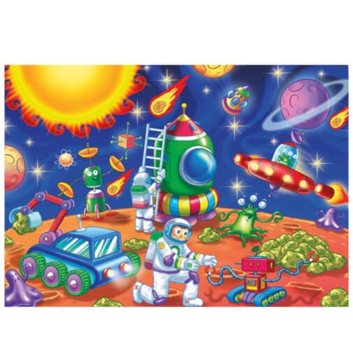 KS Games Space Explorers Jumbo Puzzle 12 Parça