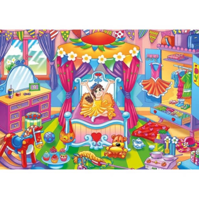 KS Games A Girl With Toys Jumbo Puzzle 12 Parça