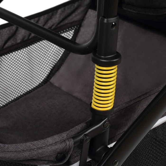 Kraft PU Travel Sistem Bebek Arabası Dark Grey
