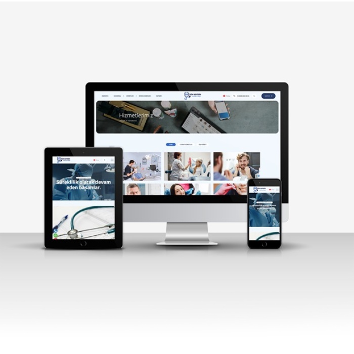 Doktor Sitesi V2 (Tüm Sektörlere Uygundur - Yeni Dil Sistemli)