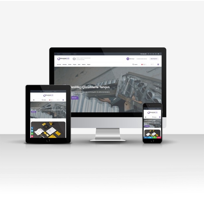 Kurumsal Firma V25 (Tüm Sektörlere Uygundur - Yeni Dil Sistemli)