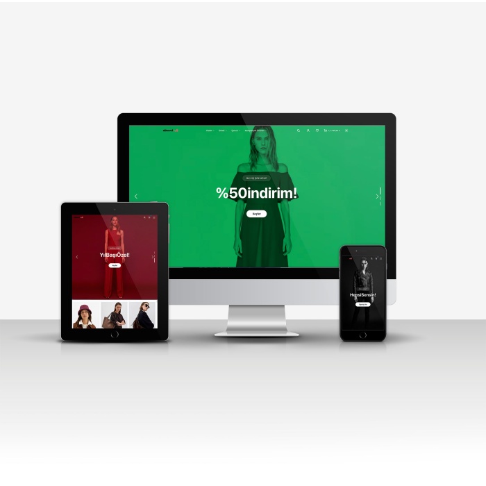 Profesyonel E-Ticaret V8 Fashion