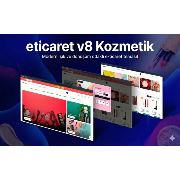 Profesyonel E-Ticaret V8 Kozmetik