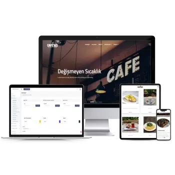 Cafe Sitesi S21 Web Site Teması