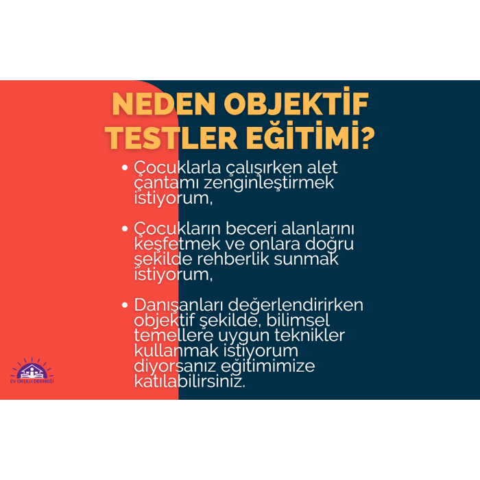 Objektif Çocuk Değerlendirme Testi Programı (Uygulayıcı Sertifikalı)