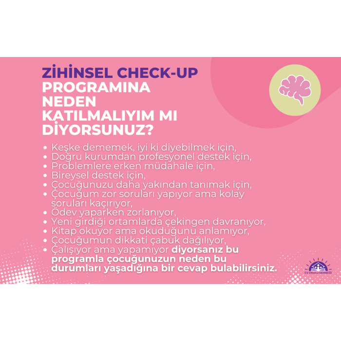 ZİHİNSEL CHECK-UP