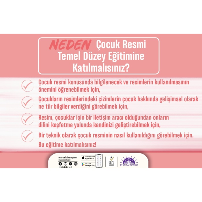 Çocuk Resmi Temel Düzey Eğitimi
