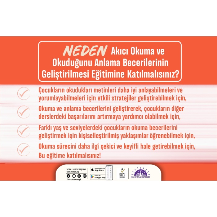 Akıcı Okuma ve Okuduğunu Anlama Becerilerinin Geliştirilmesi Eğitimi