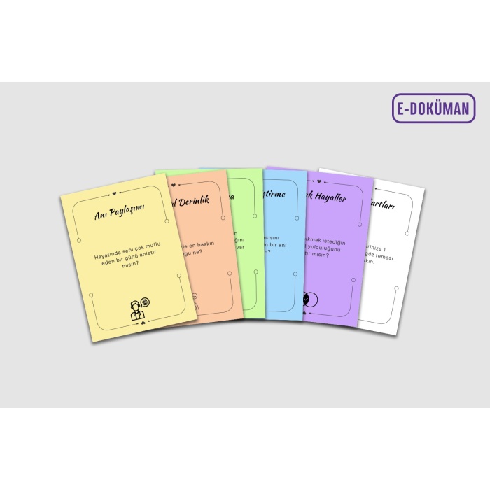 İlişki Derinleştirme Kartları (E-Doküman)