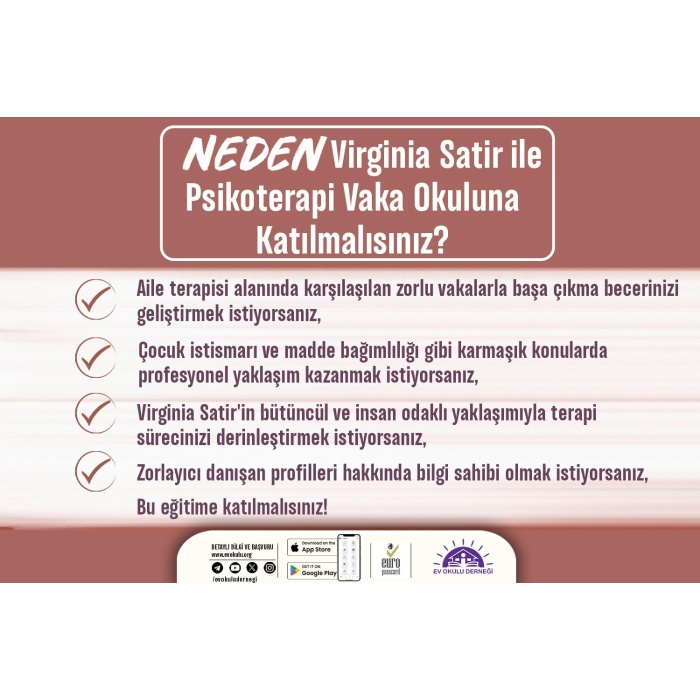 Virginia Satir ile Psikoterapi Vaka Okulu