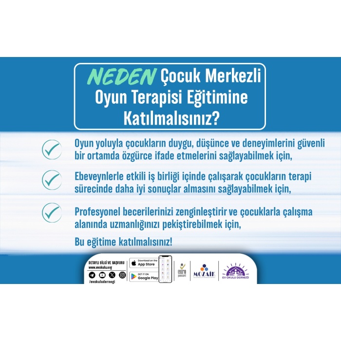 Çocuk Merkezli Oyun Terapisi Programı