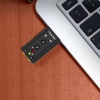 USB Ses Kartı 7.1 USB Stereo Ses Efektli Harici Ses Kartı Sound Kontrol