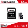 Sprange 64GB Hafıza Kartı 100MB/s Class 10 4K Video Kayıt