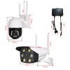 4 Kameralı Set FullHD Sesli Kayıt (Dahili Mikrofon ve Hoparlör) Waterproof + 4x64GB MicroSD