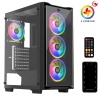 Sprange CS-1 Bilgisayar Kasası 4 x 120mm RGB Fan + Controller + Uzaktan Kumanda