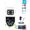 VENTUS Duo Çift Lensli Hareketli Wi-Fi Akıllı Ip Güvenlik Kamerası HD Türkçe (O-KAM) Uygulama