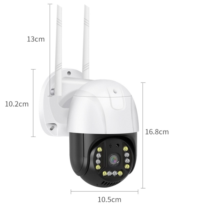 Mpia Rio Wifi Motorlu 360° Görüş Akıllı iP Güvenlik Kamerası