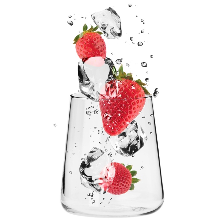 Çanakkale Porselen Troy Collection Nestor Su ve Meşrubat Bardağı - 380ml