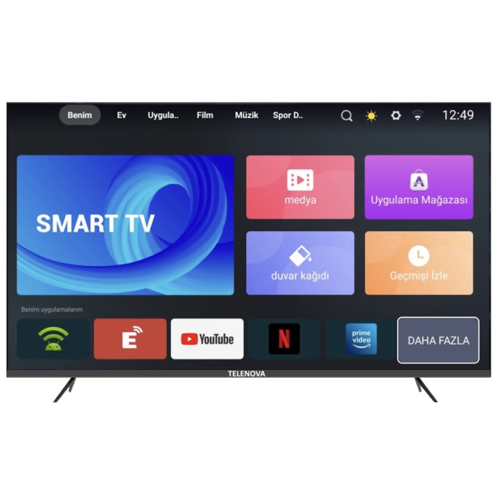 Telenova Revo32S 32 82 Ekran Uydu Alıcılı HD Android13 Smart LED TV