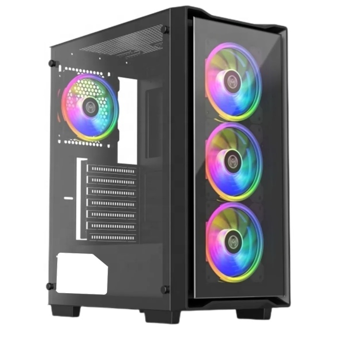 Sprange CS-1 Bilgisayar Kasası 4 x 120mm RGB Fan + Controller + Uzaktan Kumanda