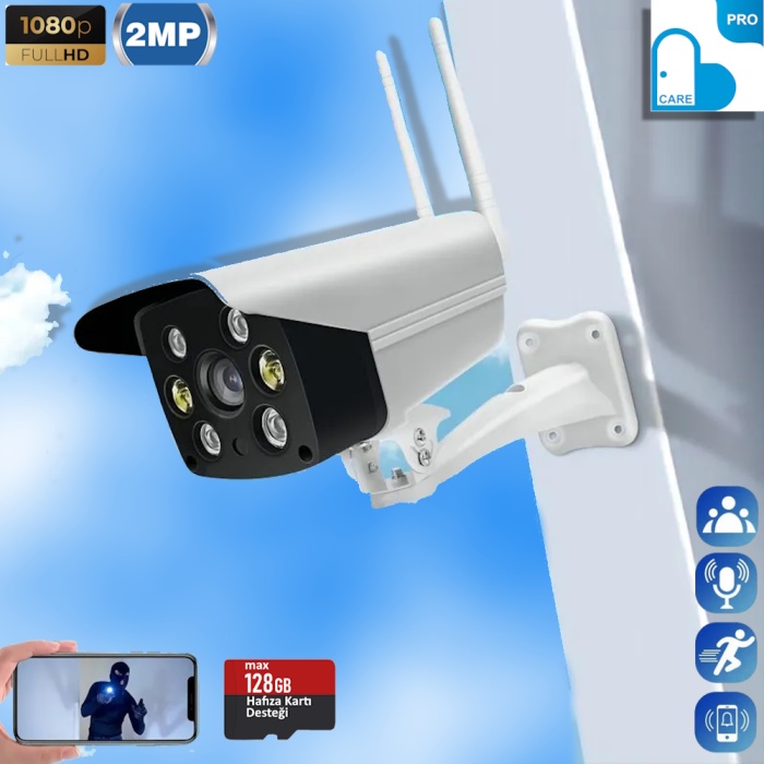Concord MPIA UME Wifi FullHD Gece Görüşlü iP Güvenlik Kamerası Türkçe Uygulama