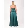 BEL DRAPE A KESİM SATEN ABİYE