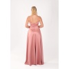 BEL DRAPE A KESİM SATEN ABİYE