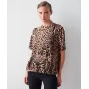leopar desen tshirt