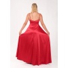 BEL DRAPE A KESİM SATEN ABİYE