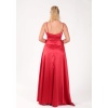 BEL DRAPE A KESİM SATEN ABİYE