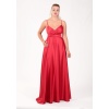 BEL DRAPE A KESİM SATEN ABİYE