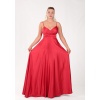 BEL DRAPE A KESİM SATEN ABİYE
