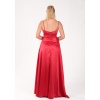BEL DRAPE A KESİM SATEN ABİYE